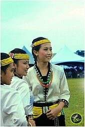 Lundayeh women from Sabah, Malaysia in traditional attire. Lundayeh (6180136136).jpg