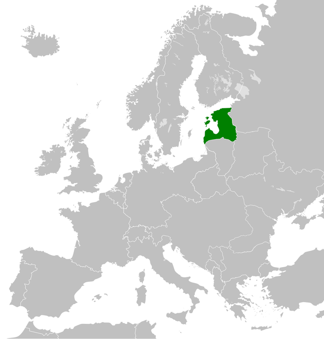 Lokacija Ujedinjenog Baltičkog Vojvodstva