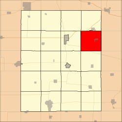 Location in Fayette County