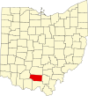 Localizacion de Pike Ohio