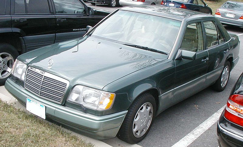 This one is the predecessor of the current EClass late models of the W124 