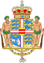 Middle royal coat of arms of Denmark.svg