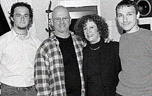 David LaChance, Mike Post, BMI's Linda Livingston and Universal Music Group producer/writer Svoy Mikhail Tarasov & Mike Post.jpg