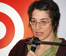 Goldberg at the 2007 Brooklyn Book Festival