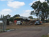 The Rail Museum undergoing renovation, November 2009