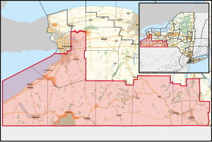 New York's 23rd congressional district (new version) (since 2023).svg