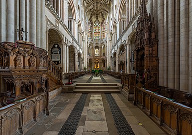 The presbytery from the choir