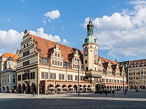 15. Platz: Krzysztof Golik mit Altes Rathaus in Leipzig