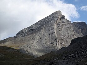 Le Pain de Sucre vu depuis le col Agnel.