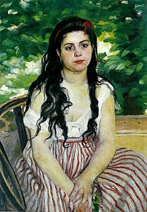 Im Sommer - Pierre-Auguste Renoir