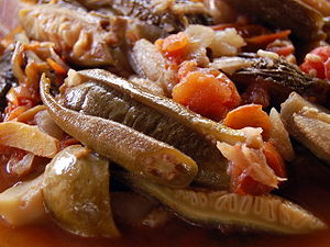 Pinakbet as it should be: vegetables fresh fro...