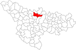 Pișchia – Mappa