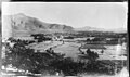 A plain looking towards Chihil Sutun from the Gardens of Babur in 1924