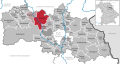 Lage der Gemeinde Pressath im Landkreis Neustadt an der Waldnaab