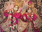 Radha Londonishvara Deities at Hare Krishna temple in London.jpg