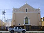 This neo-Gothic church building was erected in the years 1861 to 1862, soon after the Reformed Church was established in 1859. It is the oldest Reformed church building in the Cape Province. Type of site: Church.