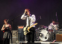 Revere onstage at Wychwood Festival, 2011