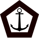 Roundel of Indonesia – Naval Aviation – Low Visibility.svg