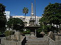 Fonte das Saracuras, na praça General Osório (antiga praça Ferreira Viana), em Ipanema