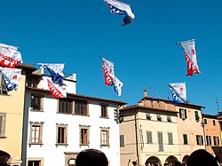Sbandieratori a San Giovanni Valdarno