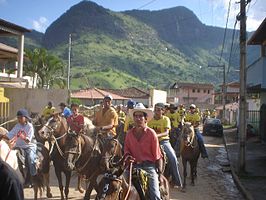 Paardrijden in São Geraldo da Piedade