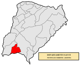 Kaart van departement