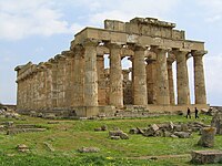 Selinunte - Templi Orientali (Temple E) 18.JPG