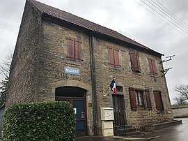 The town hall in Serre-les-Moulières