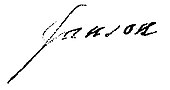 signature de Pierre Janson