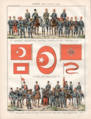 Osmanlı ordu sancak ve sembolleri (1900)