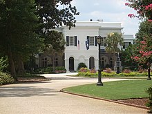 South Carolina Governor's Mansion, built 1855 South Carolina Governor's Mansion, 800 Richland St., columbia (Richland County, South Carolina).JPG
