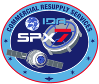 Emblemat SpaceX CRS-7