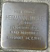 Stolperstein Hennef Bonner Straße 69 Hermann Wolff