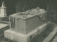 Tomb Effigy of Elizabeth Boott Duveneck, 1891. Cimitero degli Allori, Florence, Italy.[61]