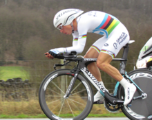 Photo de Tony Martin sur son vélo.