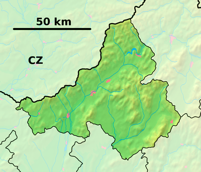 Geobox locator Trenčiansky kraj
