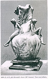 Vase aux enfants (Salon des artistes français[Quand ?])[1].