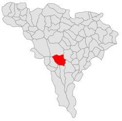 Location in Alba County