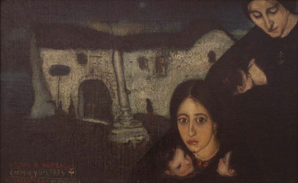 Viúvas de náufragos, 1914, Museo Provincial de Pontevedra.