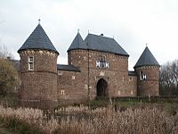 Vorburg der Burg Vondern in Oberhausen