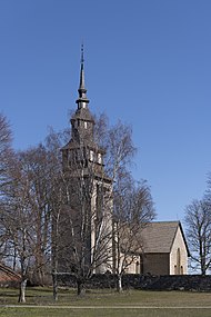 Örberga kyrka mot NO