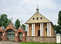 Preobražensky kostel v obci Novaja Myš