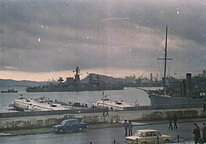 БПК «Таллин» в Золотом Роге, 1982 год.