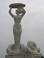 广东省深圳市海上世界的女娲补天雕像