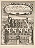 View of Neuhaus castle, 1672 (Monumenta Paderbornensia).