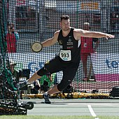 Martin Wierig scheiterte mit seinen 61,34 m in der Qualifikation