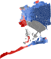 2022 New York's 5th congressional district election results map by precinct.svg