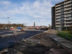 Diemen, Straßenunterführung der Ouddiemerlaan