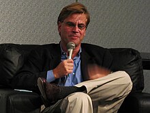 Sorkin interviewed William Goldman at the Screenwriting Expo, 2008 Aaron Sorkin.jpg