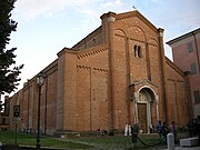 Abteikirche Nonantola, Prov. Modena, Emilia-Romagna, IT turmlose Backsteinbasilika
